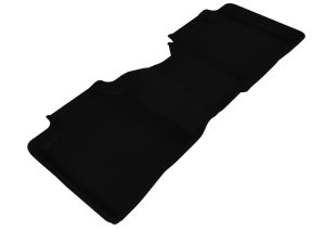 Toyota Venza Floor Mats - Rear - 3D MAXpider - Kagu - Black - `09-`15